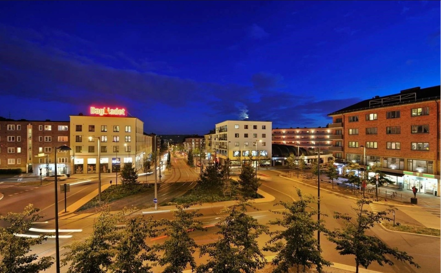 Kort vei til Carl Bernersplass med trikk og t-bane